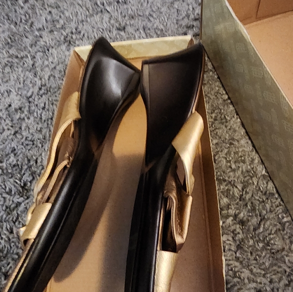 Gold italian shoemaker wedges - Picture 4 of 5